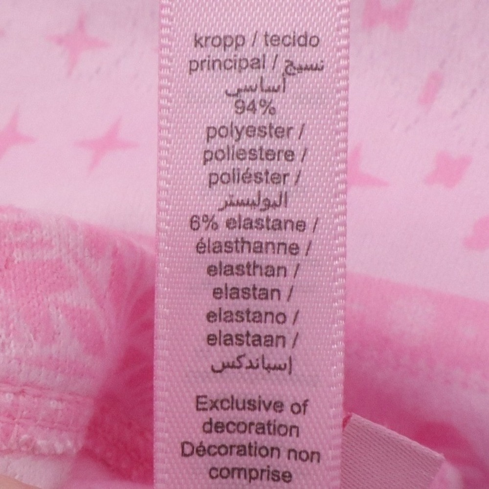 SKIMS Pink Pointelle Sleep Set S Bow Print Henley Top Shorts Lounge Pajamas - Picture 8 of 8